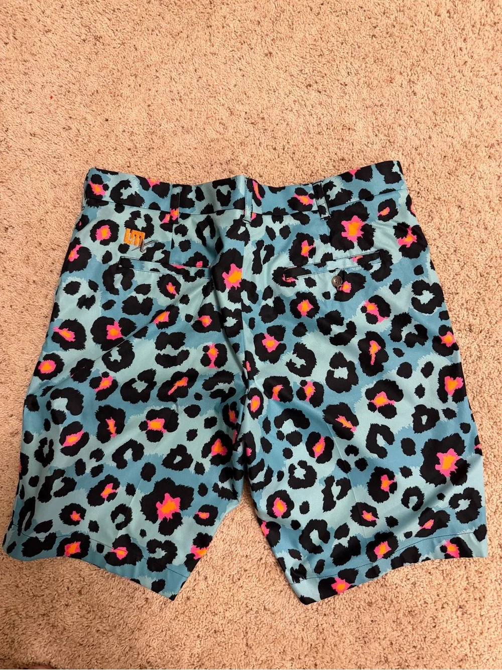 Loudmouth Leopard Print Men's Shorts